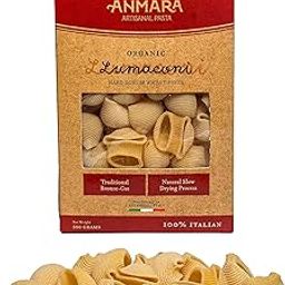 Anmara Organic Lumaconi Pasta 500g | GMO-Free Ingredients | Made with Traditional Slow Drying Process-image-26