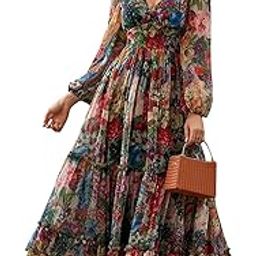 Women's Georgette A-Line Maxi Dress-picture-28