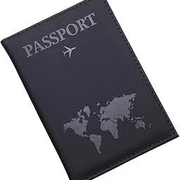 saz dekor PU Leather Passport Purse Travel Essentials Passports Holder for Travel Home Black|Portable Digital Weighing Scale For Gas Cylinder, Luggage, Travel, Bag For Women&Men, Rolling Luggage Bag|-picture-10
