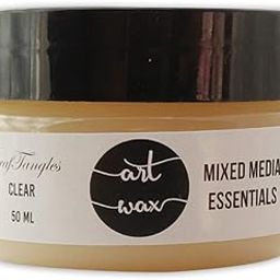 CrafTangles mixed media Essentials - Art Waxes - Clear Wax (50 ml)-image-75