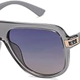 By Lenskart|Grey-Dual Tone Full Rim Square|Stardust|Branded Latest And Stylish Sunglasses|Polarized And 100% Uv Protected|For Men & Women|Large|Vc S16908-image-84