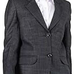 Women Solid Regular Fit Stylish Formal Blazer Anthra XXL-44