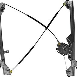 Manual Window Regulator Front LH Left Driver Side for GMC Chevy Pickup Truck-image-40