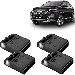KINGSWAY® Morris Garages (MG) Shadow Light Compatible with Hector (Year 2023 Onwards) IR LED Projector Ghost Lamp Ambient Light Car Accessories, 3D Logo of Car Brand Projected on the Ground, Pack of 4-image-83