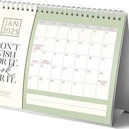 LAURET BLANC Standing Desk Calendar 2025- A5 Size, Monthly Grid View, Home and Office Table Calendar (A5, C)-image-55