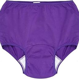 Wemyc Incontinence Underwear For Women I Washable & Reusable I For Medium Leaks I Adult Diaper I Bedwetting Panty I Colour Purple (Xl), 1 Count-image-71