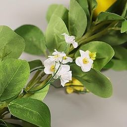 MERISHOPP Artificial Lemon Garland Wedding Garden Decoration Hotel Leaf| Artificial Flower Bouquet | Floral Décor for Home-image-47