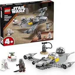 LEGO Star Wars Mando and Grogu’s N-1 Starfighter Building Toy 75410 Building Blocks Toys for 4+ Gift for Boys and Girls-image-77