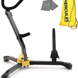 Lumintrailx Hercules AltoTenor Saxophone and FluteClarinet Stand DS532BB with Bag and a Lumintrail Cleaning Cloth-15