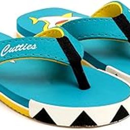 Flip Flops with Shark Design, EVA Rubber Sole, Available in C.Green, Navy, Pink and Red-image-41