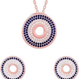 925 Silver Rose Gold Glittering Joy Set| Gifts for Women and Girls | With Certificate of Authenticity and 925 Stamp | 6 Months Warranty-image-75
