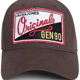 jack & jones Men's Cotton Baseball Cap with Adjustable Back Closure | Unisex Cap-picture-3