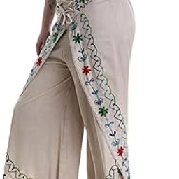 Dhoti Pant Pyjama Pants Stylish Salwar Bottom Wear, Boho Yoga Harem for Regular Fit Relaxed Yoga Fitness Girls/Womens/Ladies-image-0