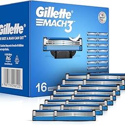 Gillette Mach 3 Shaving Blades- Pack of 16 (Cartridges)-15