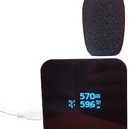 Air Quality Monitor CO2 Monitor CO2 Detector Carbon Dioxide Detector, Decibel Monitor Sound Noise Meter 30-130dB Range, Applications for Home, Classroom, Office, Factory, Hotel, Restaurant-6