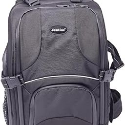 Jealiot ROY Runner 0702 Black Unisex Photography Backpack 28cm*15.5cm*42cm-22
