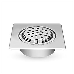 Sanjay Chilly Round Roof Drainer for Raining Water with Locking System Stainless Steel 304 Grade Saving Rain Water Drain Strainer (Roof Drain Square 6 X 6 INCH)-85