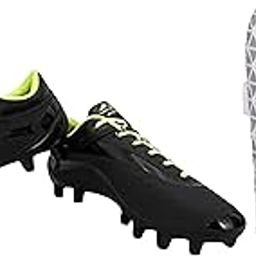 1229BK Airstrike Football Stud for Mens (black green) 805S Wisdom-2018 Plastic Shin Guard, Small (White)-picture-7