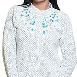 Wool New Femme Fashion Winter Crew Neck Cardigan for Women Pink-picture-39