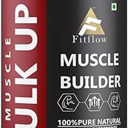 Fitflow BulkUp | Natural Muscle & Mass Gainer for Men | Enhances Strength, Appetite & Healthy Weight Gain – 60 Veg Capsules-image-51