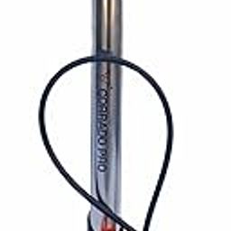 Quesec Corrado Pro 160 PSI Portable Road Bike Bicycle Floor Pump Hand Air Pump (Alloy_Steel) Tire Inflator -Orange (Pack of 1)-image-13