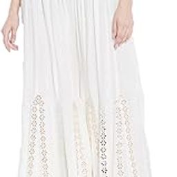Women's Ethnic Rayon Mirror Work Palazzo-image-99