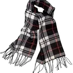 aenon fashion is my passion Warm Winter Wear Acrylic Woolen Muffler/Scarf For Men & Women Warm lightweight Scarf (BLACK)-picture-11