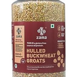 Zama Organics Hulled Buckwheat Groats 1kg | Organic | Gluten Free | Excellent substitute for rice | Rich in Vitamins | Good Source of Protein | Healthy Grains | Kuttu Giri-picture-19