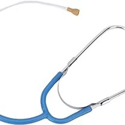 Hearing Aid Accessory, Volume Noise Detection Audiphones Stethoscope Binaural for Home Light Blue-image-6