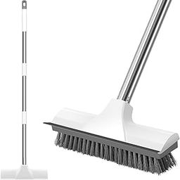 VYOOx 2 in 1 Bathroom Cleaning Brush with Wiper (Pack of 1, Stainless Steel)-image-108