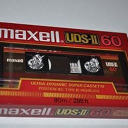 maxell uds-II 60 Vintage Audio Cassette Tape-image-84