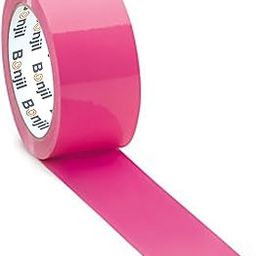 Bonjil Bopp Colour Tape 48mmX65mtr (1 Roll) (Pink)-picture-26