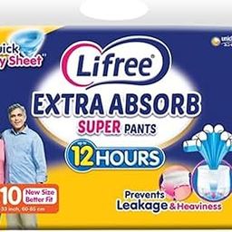 Adult Diaper Pants, Size S (60-85 cm), 12 Hour Protection, Extra Absorbent, 10 Count-25