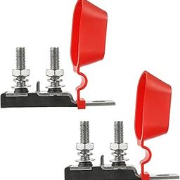 BOJACK Double Terminal Fuse Block Marine Rated Battery Fuse (MRBF) 58V DC Max IP66 Waterproof for The Circuit Protection of Automobiles RVs Cranes Ships Charging Piles(Pack of 2)-image-6