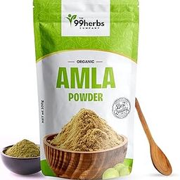 99 Herbs Pure Amla Powder 100g | 100% Natural | Promotes Hair Growth, Glowing Skin, and Overall Health | Ideal for Hair Care, Skin Care, Eating & Drinking-image-41