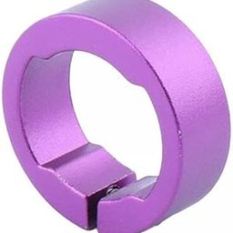 THE STYLE SUTRA® 2xBicycle Handlebar End Caps Bike Lock on Clamp Loop Bike Grips Lock Loop Purple | Sporting Goods | Cycling | Bicycle Components & Parts | Handlebar Grips Tape & Pads-picture-0