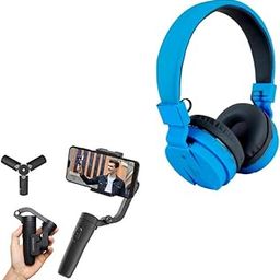 Cospex Combo Pack of 2 Items - Comfortable On-Ear Bluetooth Wireless Headphone, VLOG Pocket Handheld Gimbal Stabilizer, Wireless Smartphone Gimbal Stabilizer, 3-Axis Smartphone (1 Year Warranty)-27