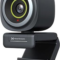 4K Webcam for PC, HD 1080P 60FPS Streaming Webcam, Web Camera for Desktop Computer with Mic, Adjustable FOV, Screen Rotation, Software Control, for Webex/Google Meet/Zoom/Skype (V08FF)-15