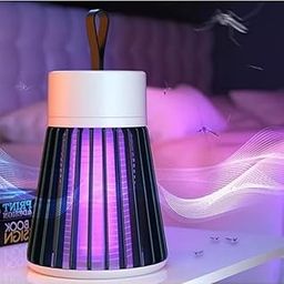 Fllipzon Impex Electronic Mosquito Killer Lamp | USB Powered Bug Zapper for Home | Portable Indoor and Outdoor Mosquito Electric LED Trap Machine | Technique to Kill Mosquito Completely | Pack of One-image-91