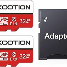 KOOTION 32GB Micro SD Card 2-Pack Class 10 Micro SDHC Card UHS-I Memory Card, High Speed TF Card, C10, U1, 32 GB-2