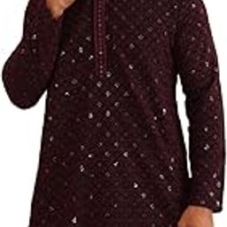 Men's Cotton Blend Regular Fit Casual Kurta-image-66