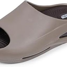 Men's Classic Ultra Soft Sliders/Slippers with Cushion FootBed for Adult | Comfortable & Light Weight | Stylish & Anti-Skid | Waterproof & Everyday Flip Flops for Gents/Boys D-507-image-12