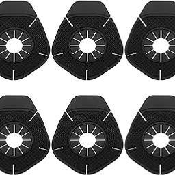 6 Pcs Car Wiper Hole Protector Pad, Practical Wiper Hole Dust Cover Black Wiper Cover for Car Suitable Vehicle Maintenance Car Protection Wiper Blade Longevity Weather Resistance-17