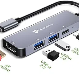 UltraProlink USB hub | 4 in 1 Type C Multiport Adapter | USB Type C to HDMI 4K,USB 3.0,100W PD Power Port for MacBook Pro/Air, Surface Pro,Galaxy Phones,DP Alt Mode &Thunderbolt Compatible|UL1206-picture-48