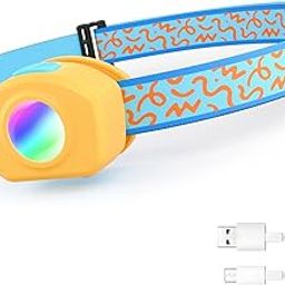 EverBrite Orange Rechargeable Headlamp for Kids-image-87
