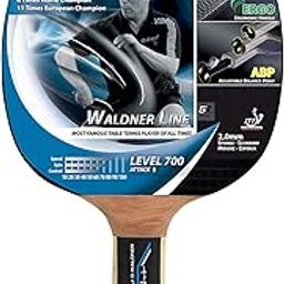 DONIC Waldner 700 Table Tennis Racket/Bat, Colour - Blue/Grey, Weight - 87 grams-10