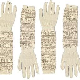 UV Sun Protection Driving Gloves (Pack of 2) with Breathable Cotton Elbow Length and Spandex Lightweight Hand Glove (Free Size) Provide Durable, Soft & Ultimate Comfort-image-76