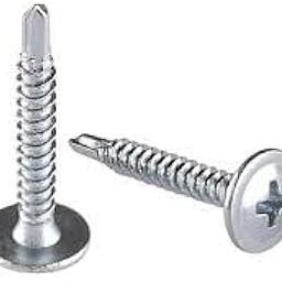 METAL GRIP4EVER Iron TRUSS Self Drilling Screw for Home | Multipurpose Use | Furniture & Electronic Repair | Zinc Plated | Home Improvement | Fasteners | DIY | 19 x 8 mm | Pack of 1000 | Zinc-image-24