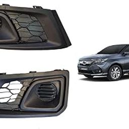 Buy N Bliss Fog Light Bezel/Cover Left and Right Both Side Black Finish for Honda Amaze 2018 Onwards - Set of 2-7