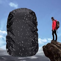 SHUTTLE ART Waterproof Rain Cover for Backpack, Outdoor Tear-Resistant Backpack Rain Cover, Waterproof Rain Cover, Durable and Lightweight, Hiking, Cycling, High-Visibility Backpack Rain Cover-image-1